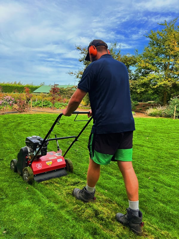 Lawn mowing by Total Lawn Solutions